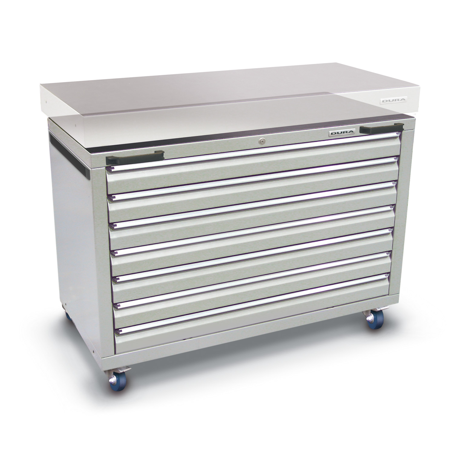 1160mm Under-bench cabinet (7 drawers)