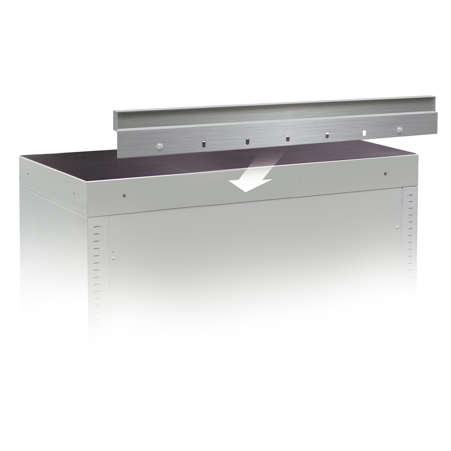 Stainless steel up-stand (50mm x 900mm)