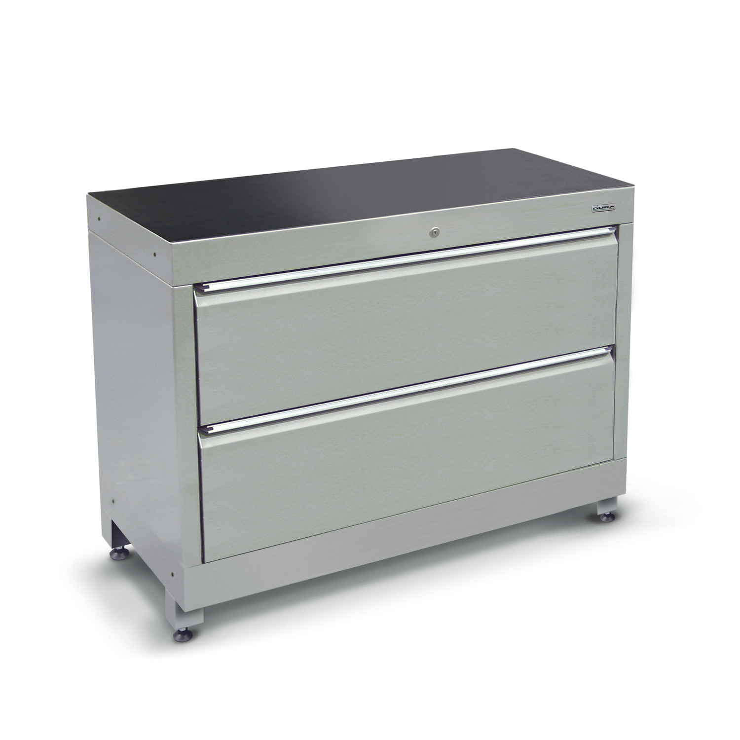1200 series tool cabinet with an additional inner sliding tray (2 drawers)