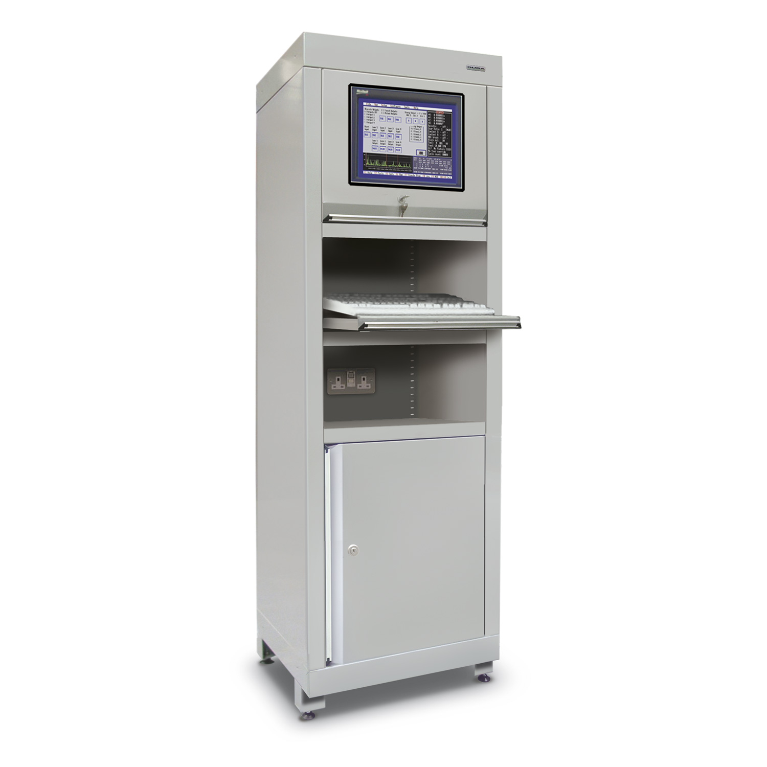 Tall computer / diagnostic cabinet
