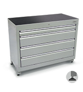 1200 series tool storage cabinet with 4 drawers.
