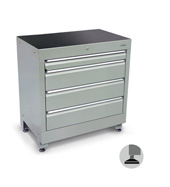 900 series tool cabinet with an additional inner sliding tray (4 drawers)