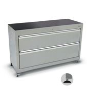 1500mm tool storage cabinet with 2 extra deep drawers.