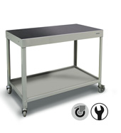Workbench with castors (850mm high)