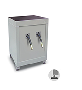 Low level air & electrical reel management cabinet (600mm)