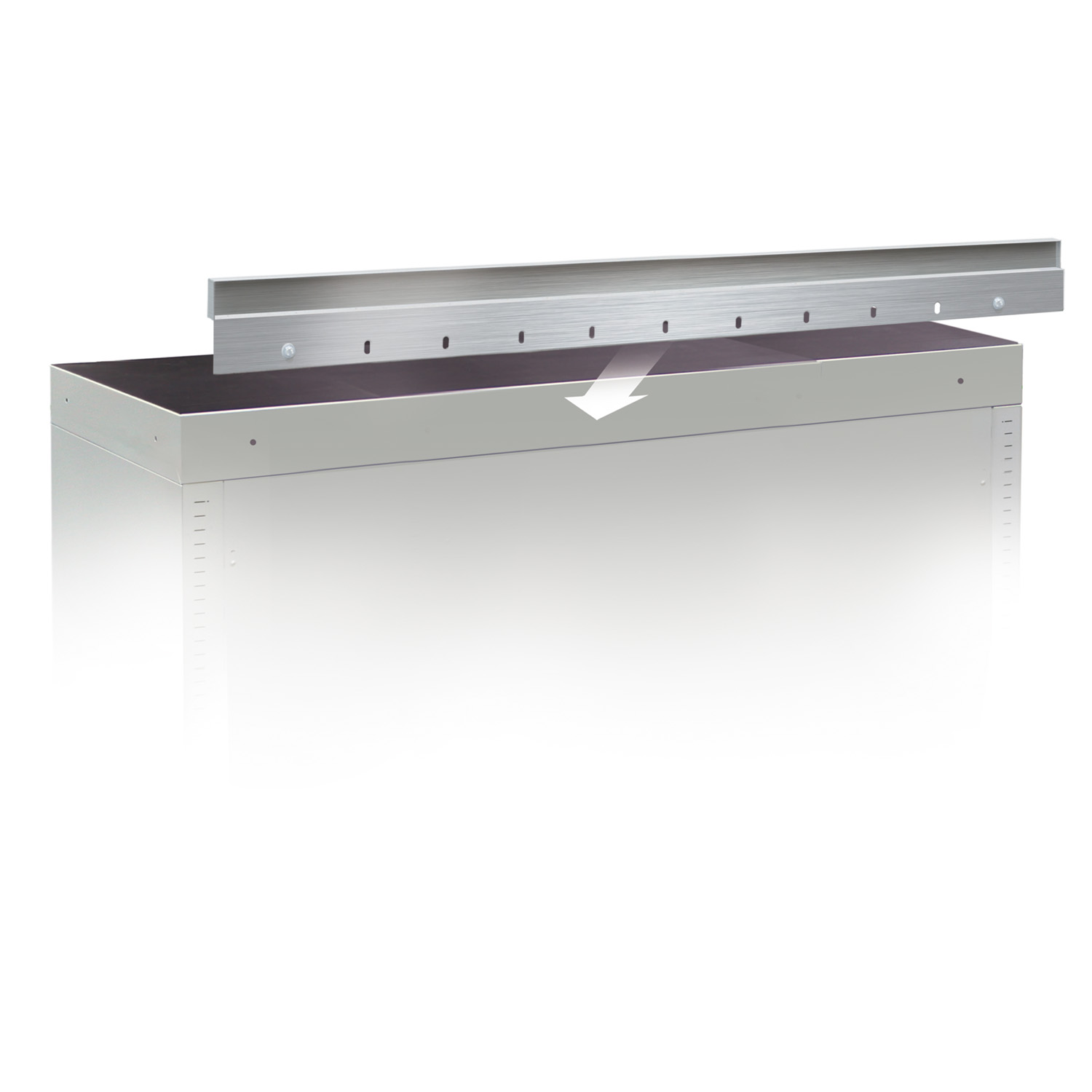 Stainless steel up-stand (50mm x 1200mm)