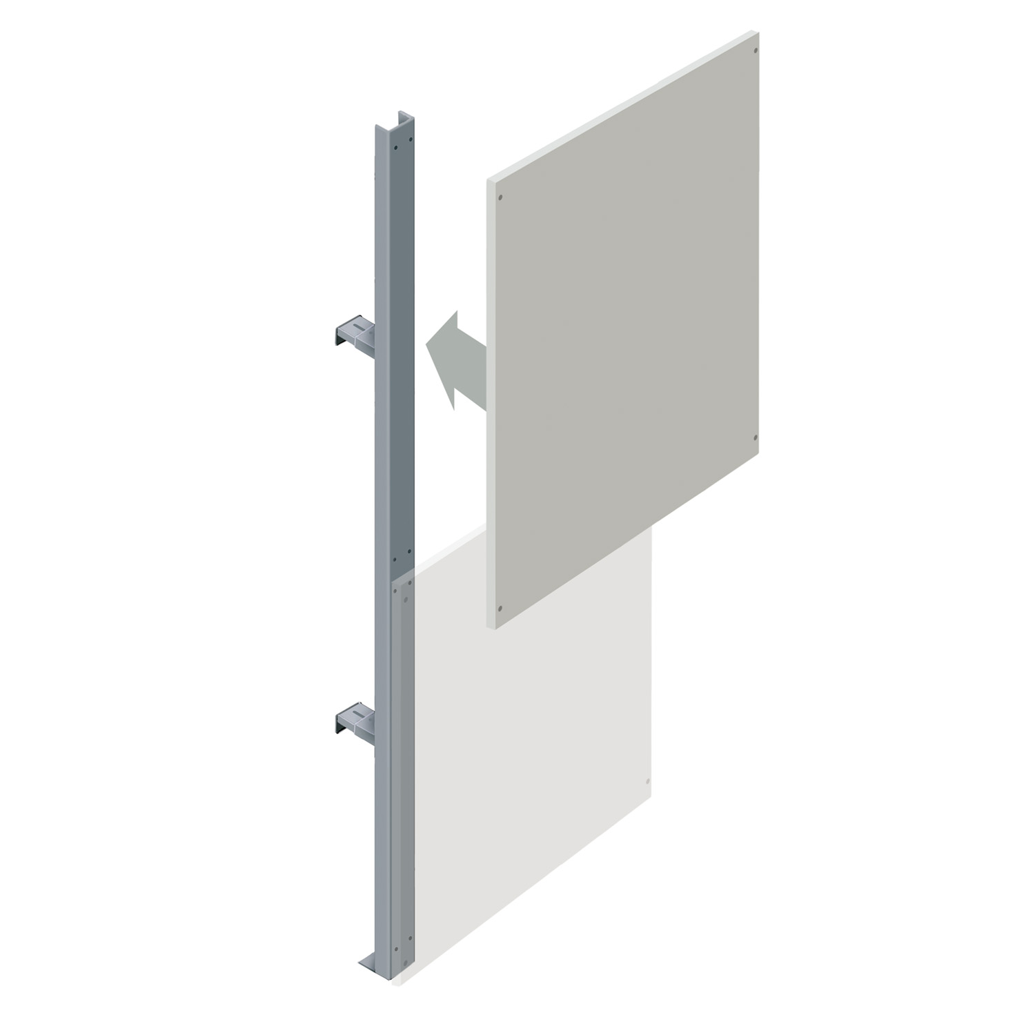 Upper Partition Walling Panel (900mm)