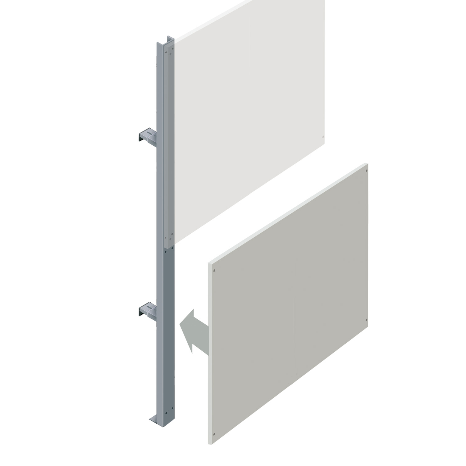 Lower Partition Walling Panel (1200mm)