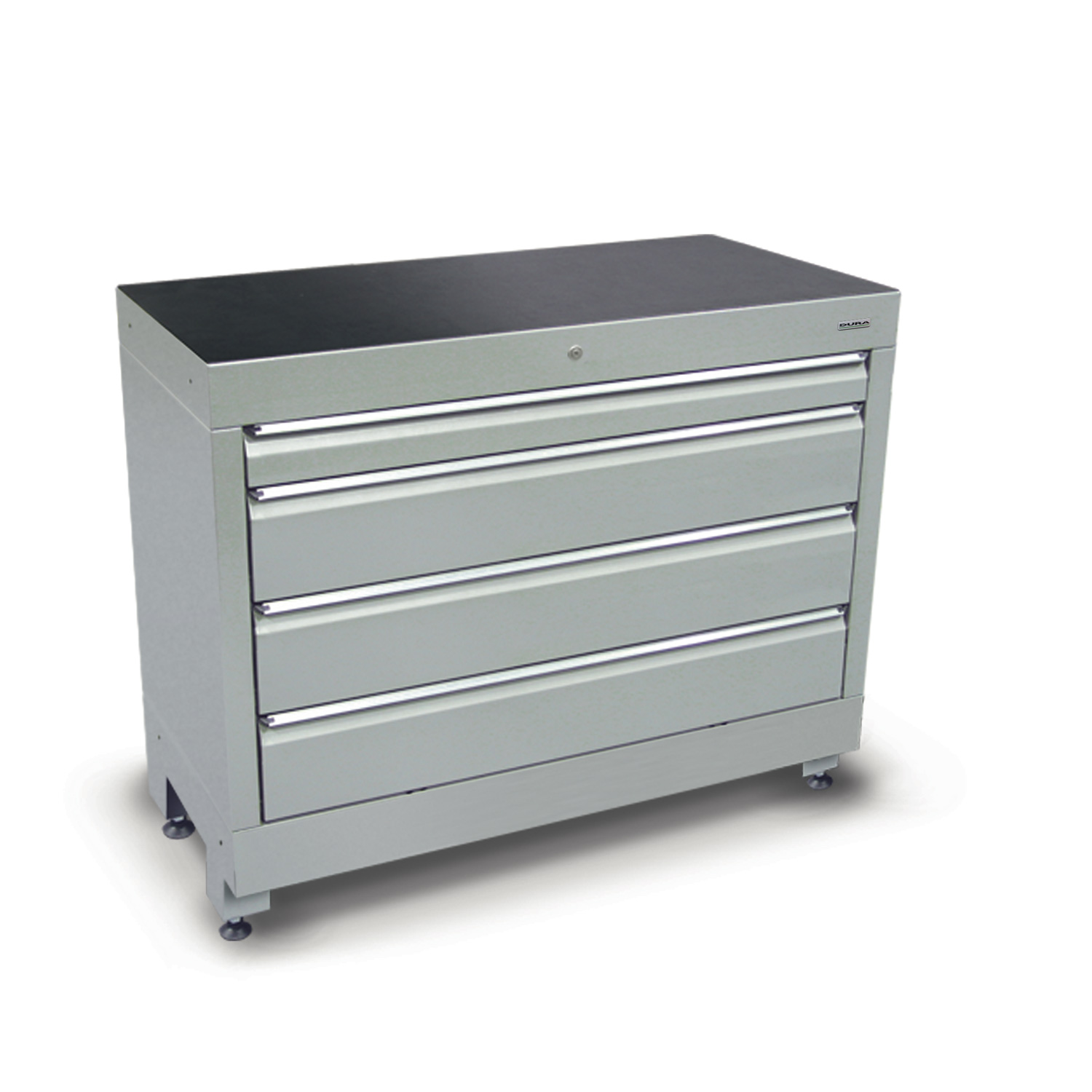 1200 series tool cabinet with an additional inner sliding tray (4 drawers)