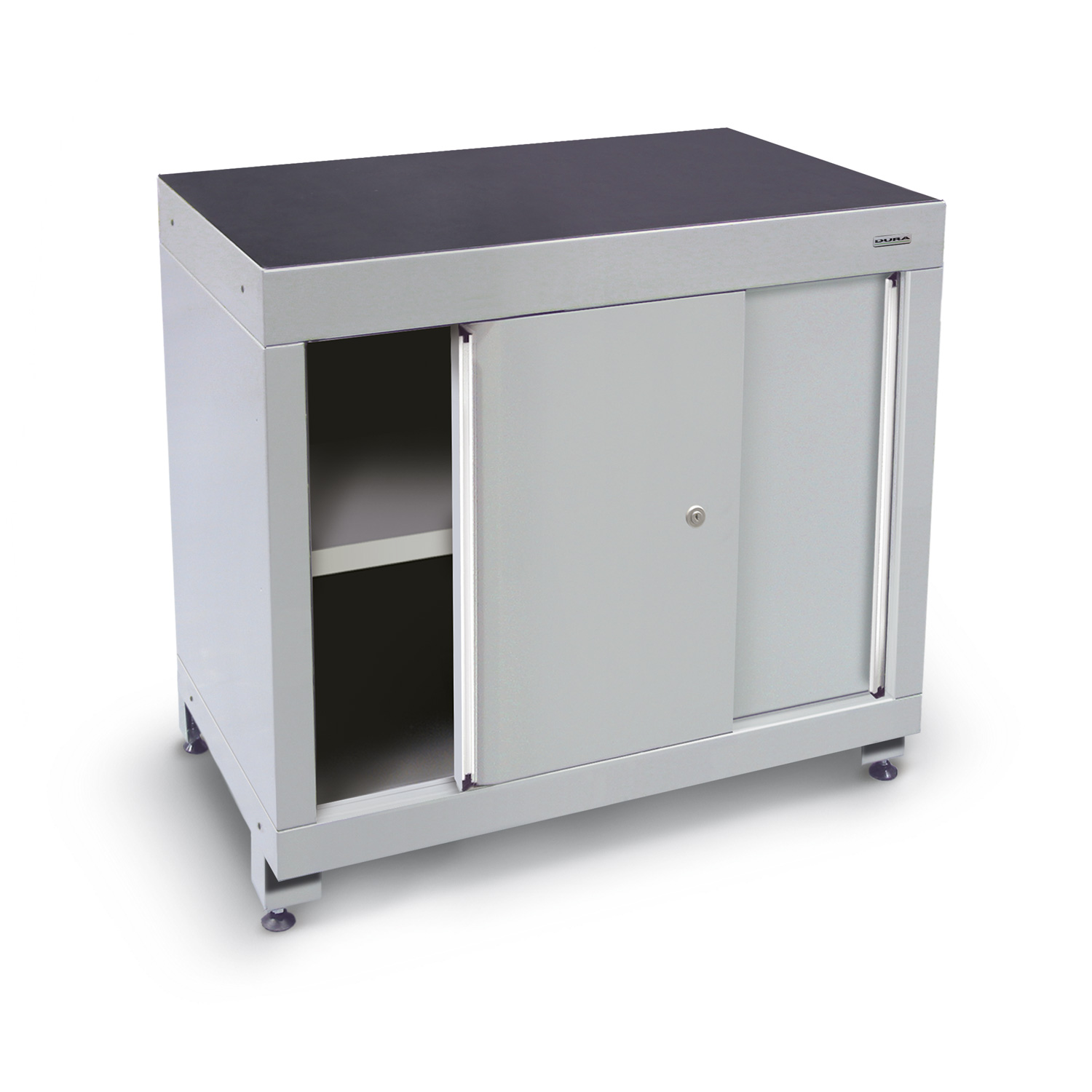 900mm wide base cabinet (double sliding doors/feet)