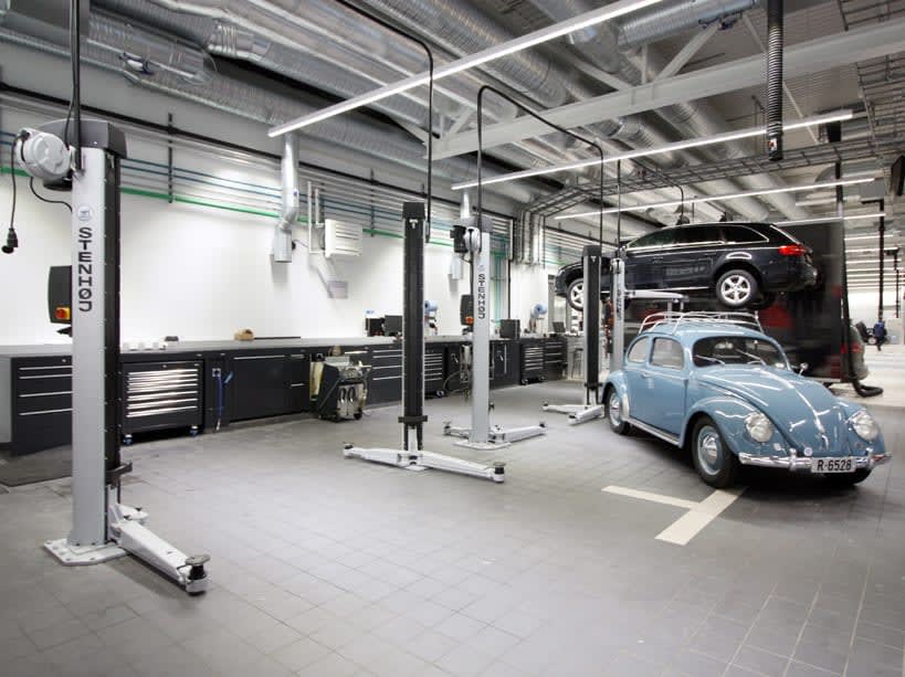 VW Audi Moeller workshop by Dura Ltd