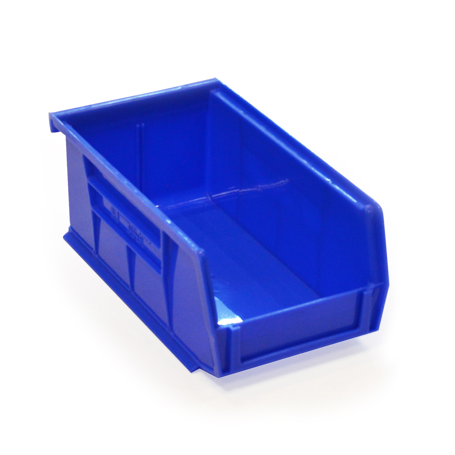 Poubelle de stockage bleu (76 x 106 x 187mm)