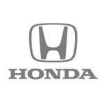 Honda Logo Grey Mono