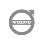 Volvo Logo Grey Mono