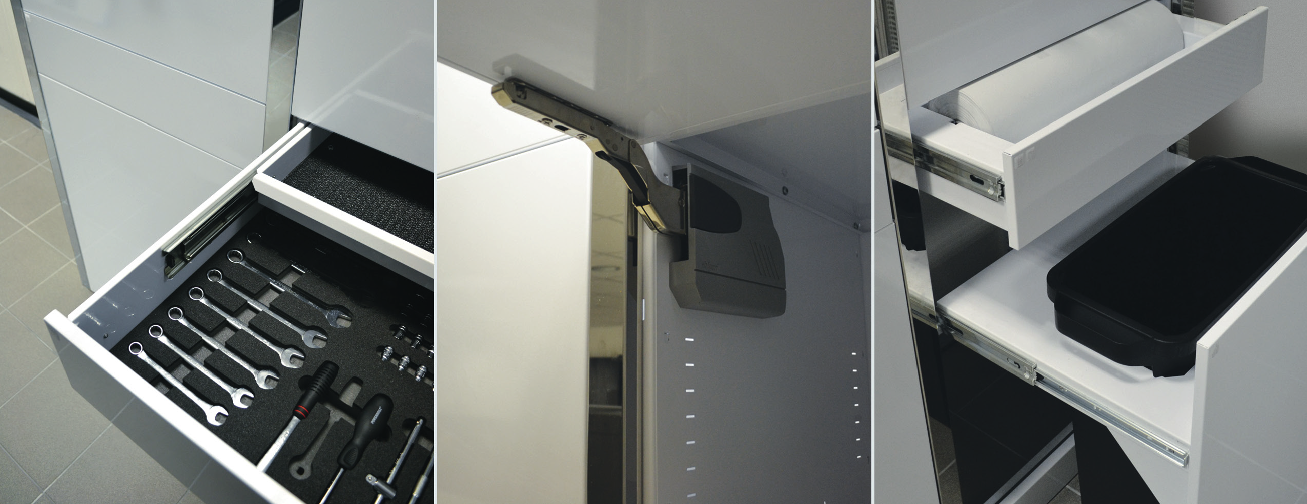Dura ServiceWall Integrated Cupboards and Systems