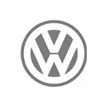 Volkswagen Logo Grey Mono