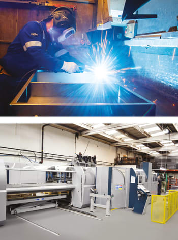 Dura Manufacturing welding and Salvagnini