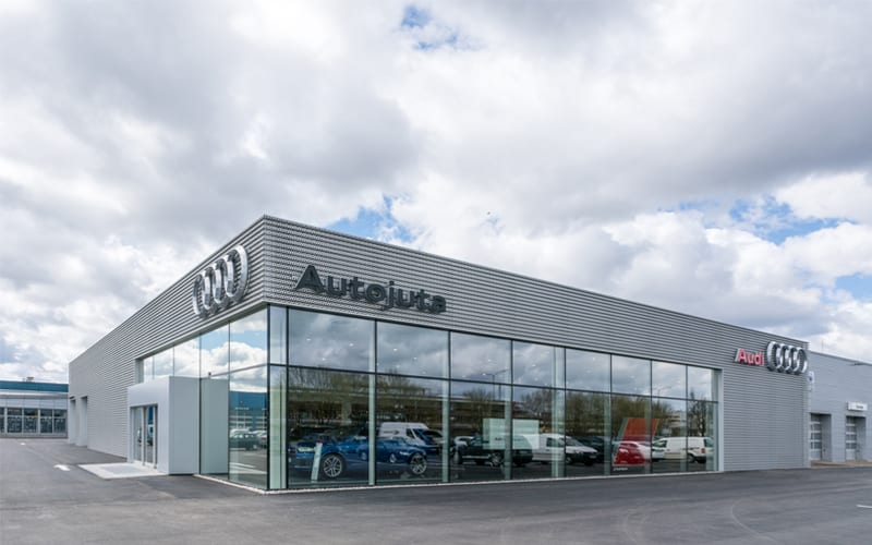 New Audi workshop in the Baltic region by Dura Ltd