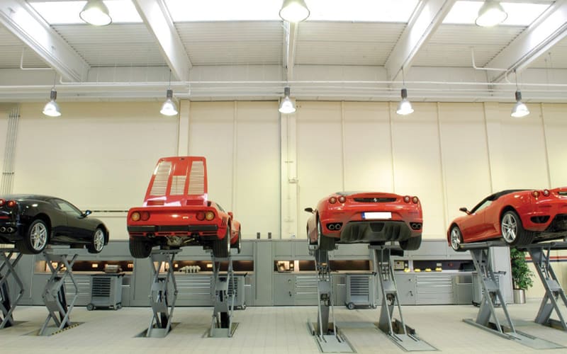 Ferrari Workshop Cabinets by Dura Ltd