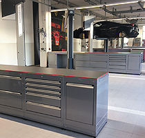 Dura & Autohaus Ulrich create stunning Ferrari Workshop