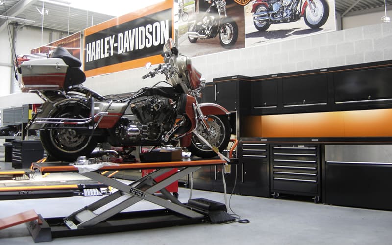 Harley Davidson Mons Workshop by Dura Ltd