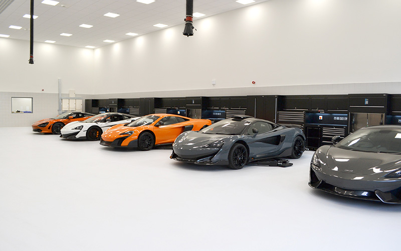 McLaren Installation by Dura Ltd.