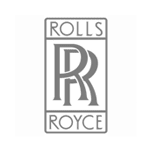 Rolls Royce Logo Grey Mono