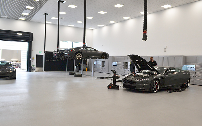 Aston Martin Hatfield Workshop by Dura Ltd
